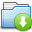 Drop Box Folder Icon 32x32 png